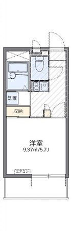 レオパレスコスモスⅡの物件間取画像